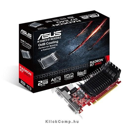 Asus R7240-SL-2GD3-L videókártya fotó, illusztráció : AVR7240SL2GD3L