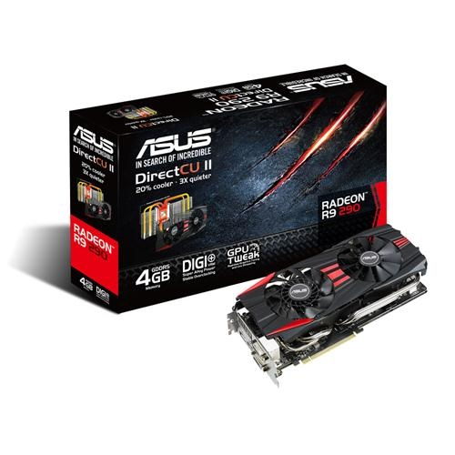 Asus R9290-DC2-4GD5 videókártya fotó, illusztráció : AVR9290DC24GD5