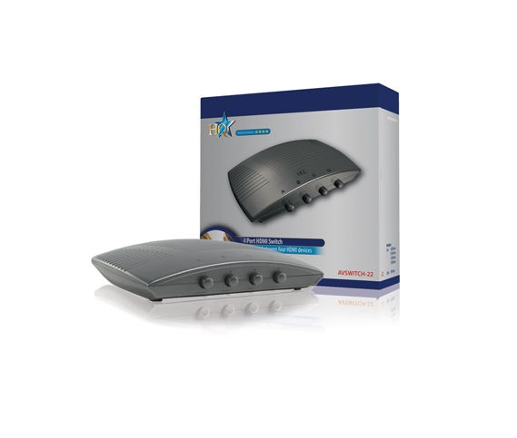 4 portos HDMI&reg; kapcsoló fotó, illusztráció : AVSWITCH-22