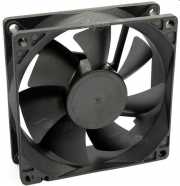 System Fan Akyga AW-8A-BK 8cm fekete AW-8A-BK fotó