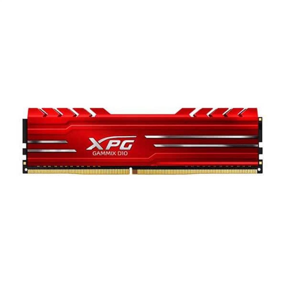 16GB DDR4 memória 3000MHz ADATA XPG GAMMIX D10 piros fotó, illusztráció : AX4U300016G16A-SR10