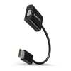 Kábel átalakító DisplayPort to VGA M F adapter 0,2m fekete AXAGON AXAGON-RVD-VGN Technikai adatok