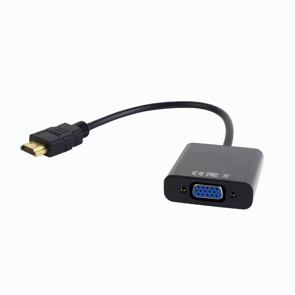 HDMI to VGA  A-HDMI-VGA-03 HDMI to VGA +audio - Már nem forgalmazott termék fotó, illusztráció : A-HDMI-VGA-03