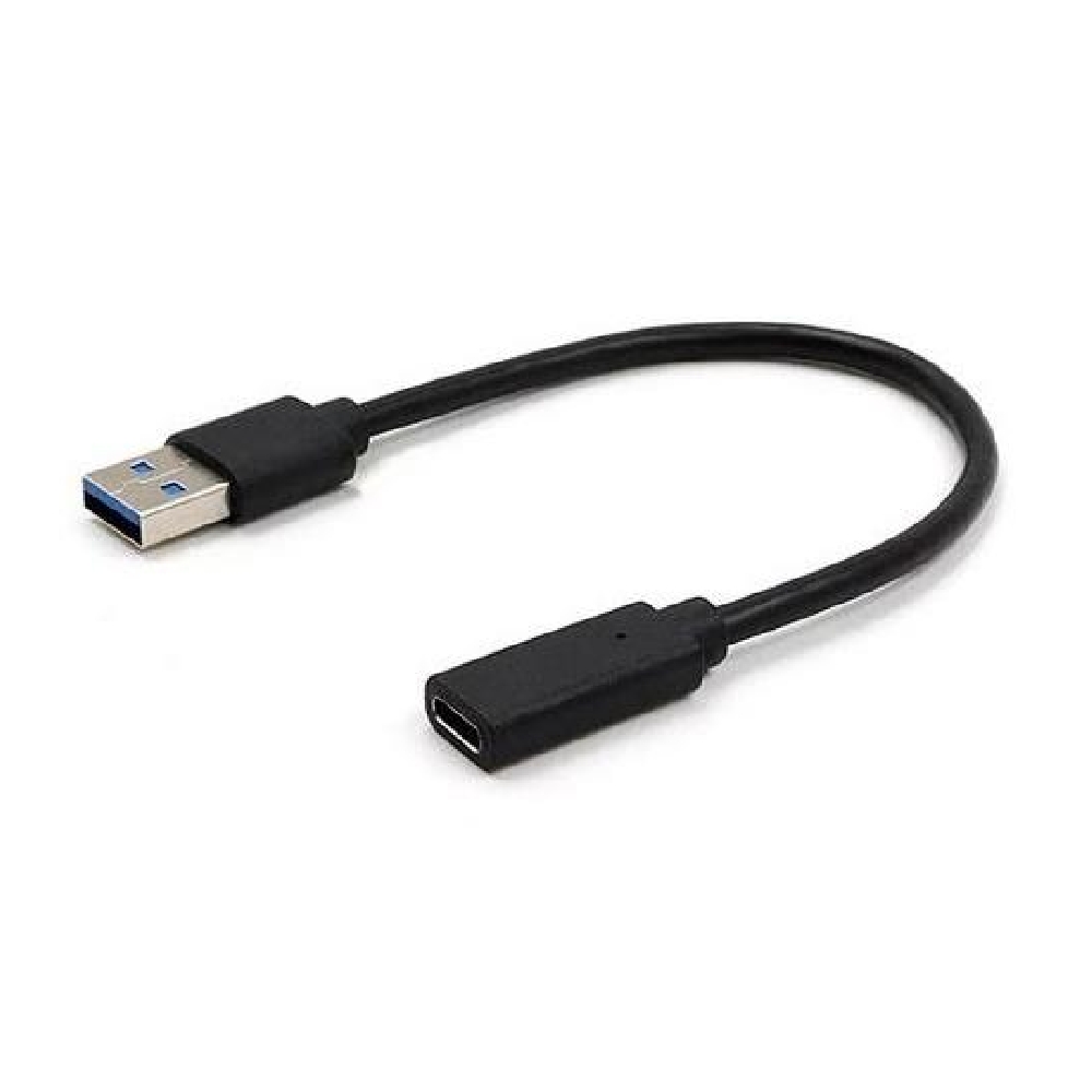 Adapter USB-A apa - USB-C anya USB 3.1 10cm kábellel Gembird - Már nem forgalma fotó, illusztráció : A-USB3-AMCF-01