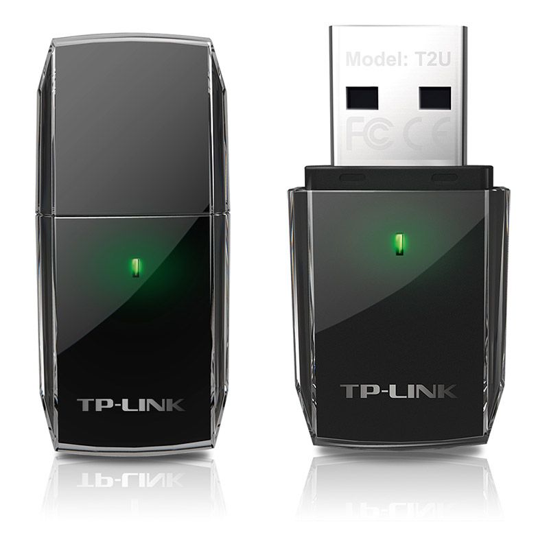 TP-LINK Archer T2U AC600 Wireless Dual Band USB 2.0 Adapter fotó, illusztráció : ArcherT2U