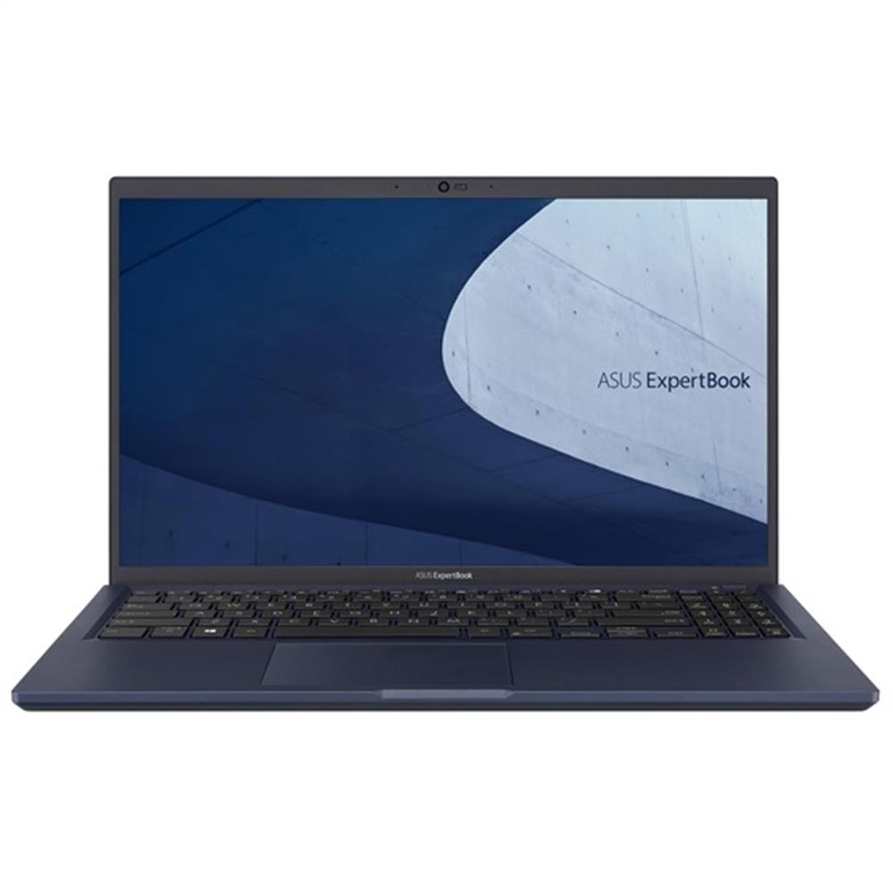 Asus ExpertBook laptop 15,6  FHD i5-1235U 8GB 512GB UHD NOOS fekete Asus Expert fotó, illusztráció : B1500CBA-BQ1582