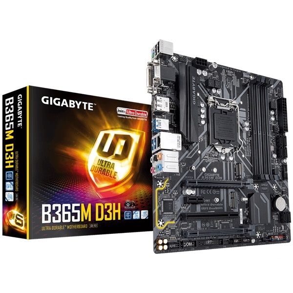 Alaplap B365 s1151 Gigabyte B365M D3H fotó, illusztráció : B365M-D3H