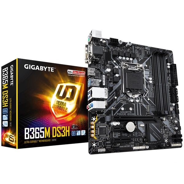 Alaplap B365 s1151 Gigabyte B365M DS3H fotó, illusztráció : B365M-DS3H