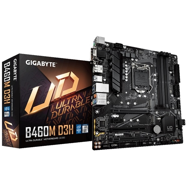 Alaplap B460 s1200 Gigabyte B460M D3H fotó, illusztráció : B460M-D3H