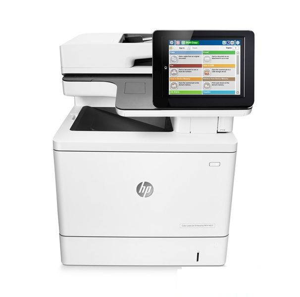 Multifunkciós nyomtató lézer HP Color LaserJet Enterprise MFP M577dn fotó, illusztráció : B5L46A