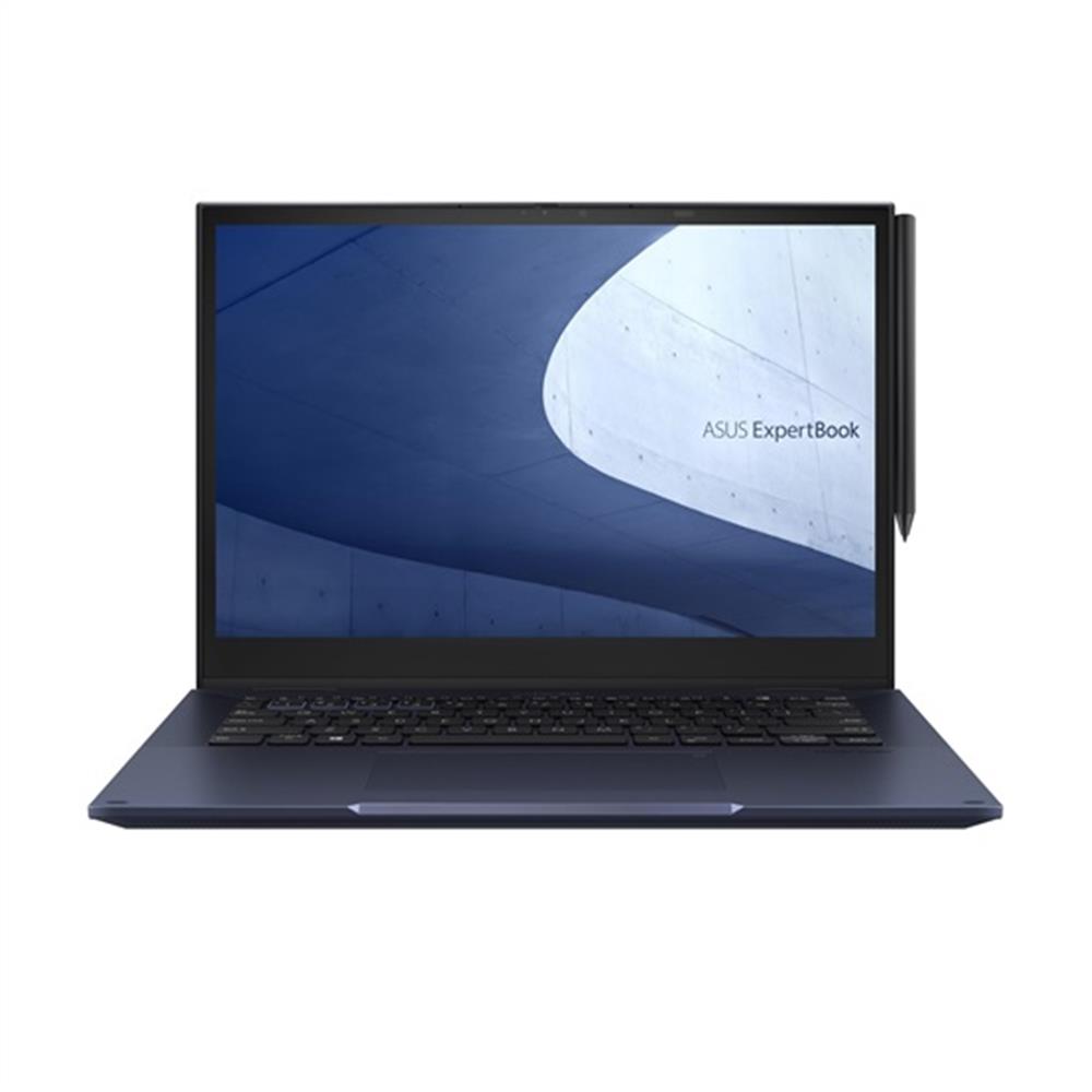Asus ExpertBook laptop 14  WQXGA i5-1240P 8GB 512GB UHD W11Pro fekete Asus Expe fotó, illusztráció : B7402FBA-L90585X