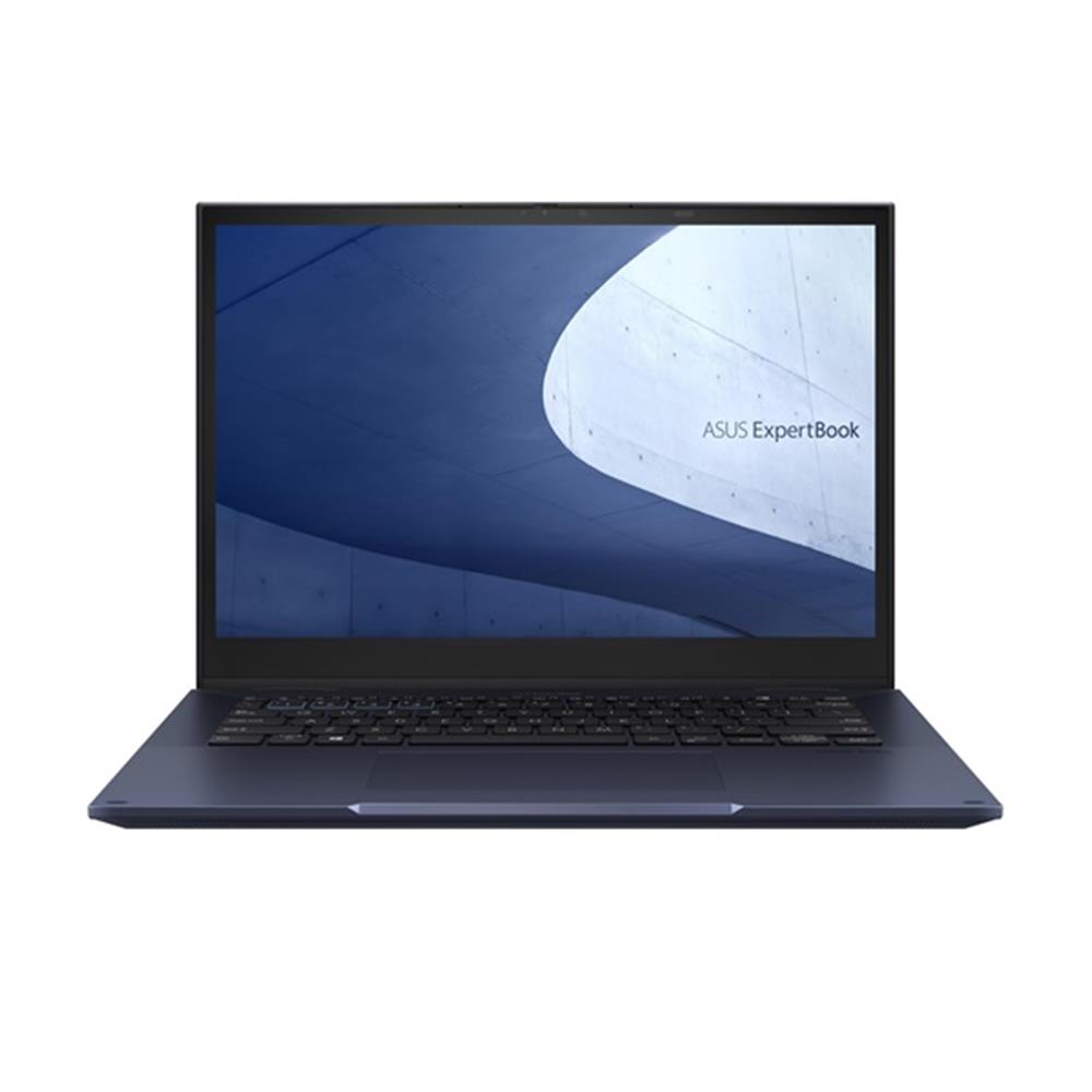 Asus ExpertBook laptop 14  WQXGA i5-1155G7 8GB 256GB IrisXe DOS fekete Asus Exp fotó, illusztráció : B7402FEA-L90389