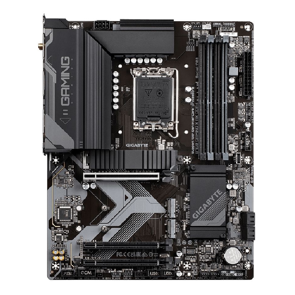 Alaplap B760 LGA1700 4xDDR5 Gigabyte B760 Gaming X AX ATX fotó, illusztráció : B760-GAMING-X-AX