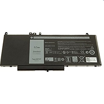 Dell laptop akkumulátor Additional Primary 4 cell 62Whr Battery Latitude E5470/ fotó, illusztráció : BATT-E5470