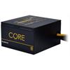 500W Tápegység PFC 12 cm Chieftec Core BBS-500S 80PLUS Gold OEM