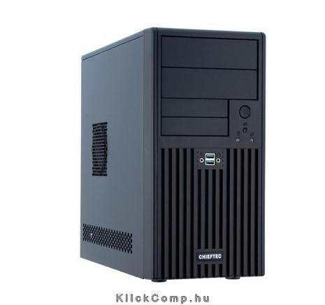 Számítógépház microATX 350W 12 cm fekete ház CHIEFTEC-350 fotó, illusztráció : BD-02B-U3