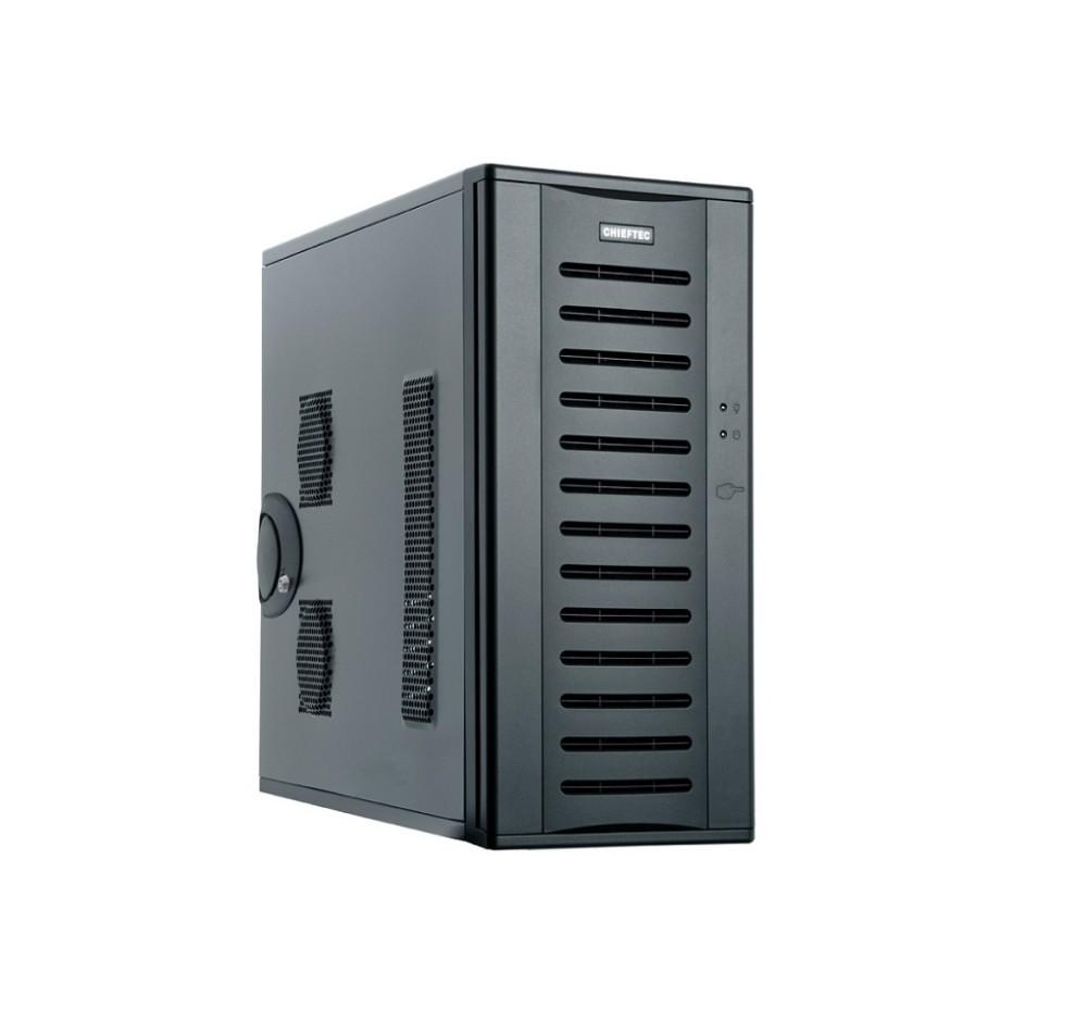 Számítógépház fekete, 3/1/6 USB3 Chieftec Bravo midi fotó, illusztráció : BH01BU3