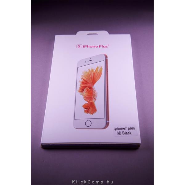 Képernyővédő üveglap 3D iPhone 7 (fehér; dobozos) fotó, illusztráció : BH03
