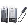 USB Hub 4 port USB3.0 BH1024 AT834 fekete
