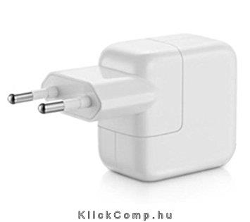 Telefon töltő fej iPad (230V fali; gyári kivitel; 12W 5V-2,4A; fehér) fotó, illusztráció : BH104