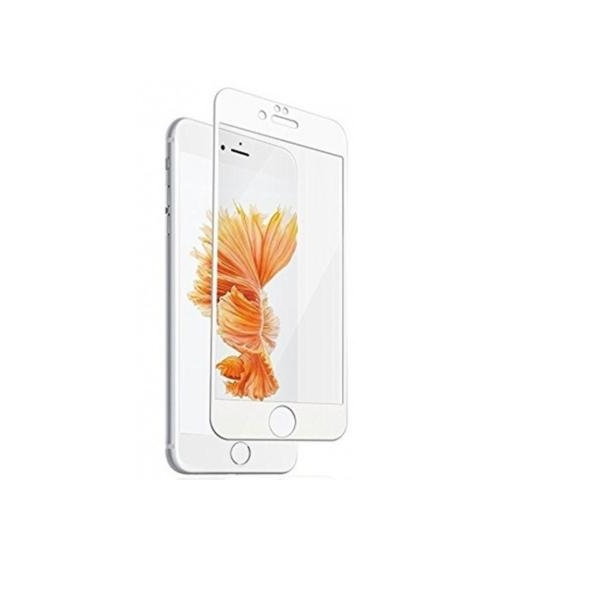 Képernyővédő üveglap 4D - iPhone 7+ (fehér; dobozos) fotó, illusztráció : BH150