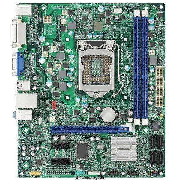 INTEL Main Board Desktop iH61 S1155, DDR3, PS/2,USB2.0,LAN,VGA,DVI,Audio Line-I fotó, illusztráció : BLKDH61BF