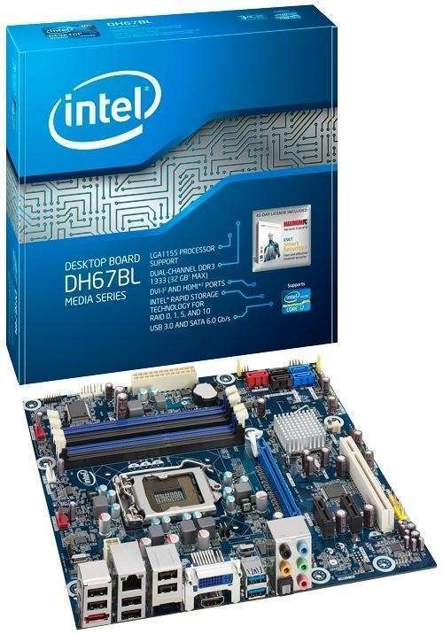 Intel Alaplap bulk alaplap fotó, illusztráció : BLKDH67BLB3