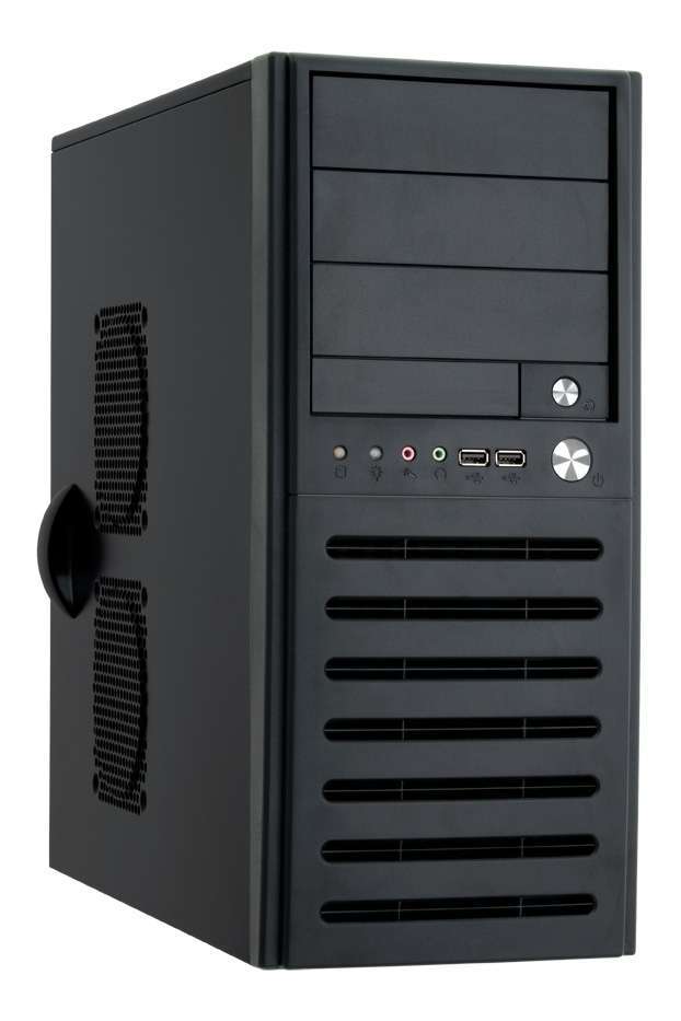 táp nélküli fekete ATX ház fotó, illusztráció : BM-01B-OP