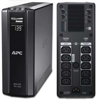 Szünetmentes tápegység 1500VA APC Power-Saving Back-UPS Pro fotó, illusztráció : BR1500GI