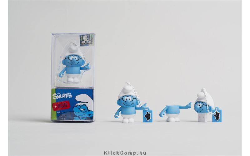 Pendrive 8GB HUPIKÉK TÖRPIKÉK Okoska USB2.0 fotó, illusztráció : BRAINY-SMURF8GB