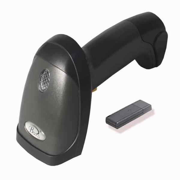Vonalkód olvasó Lézer wireless Fekete fotó, illusztráció : BSKL004