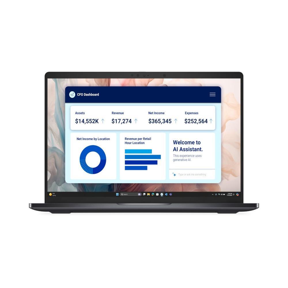 DELL Pro 14  Premium laptop 14  1920x1200 Cu7-268V 32GB 512GB Win11 fotó, illusztráció : BTO207_PA14250_EMEA