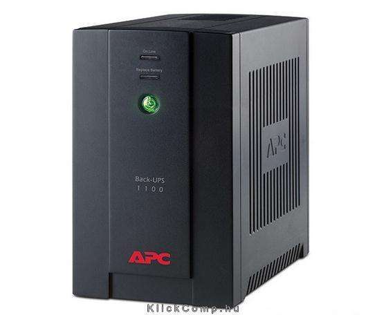 APC Back-UPS 1100VA AVR, IEC, 230V Szünetmentes tápegység UPS fotó, illusztráció : BX1100CI