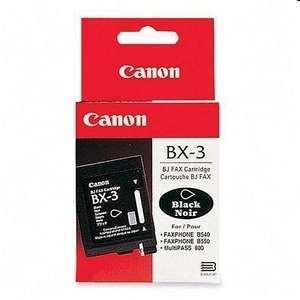 Canon BX-3 fekete tintapatron fotó, illusztráció : BX3