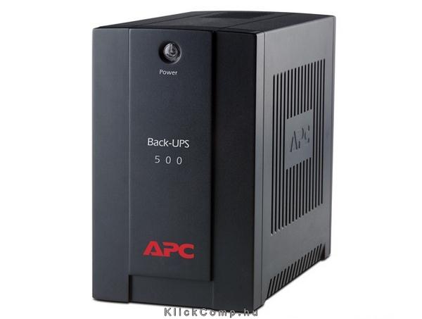 APC BACK UPS BX 500VA BASIC szünetmentes tápegység kommunikáció nélkül fotó, illusztráció : BX500CI