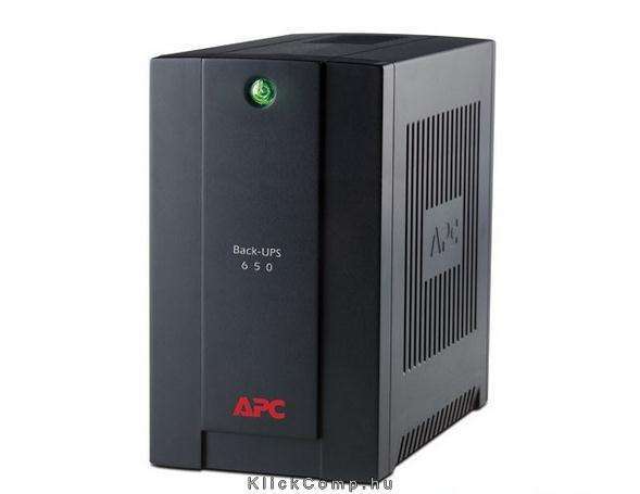 APC Power-Saving Back-UPS, 650CI, AVR, 230V, No comm. Szünetmentes tápegység UP fotó, illusztráció : BX650CI