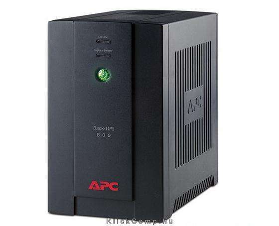APC Back-UPS 800VA AVR, IEC, 230V Szünetmentes tápegység UPS fotó, illusztráció : BX800CI