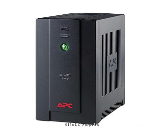 APC Back-UPS 800VA AVR, 230V, SCHUKO Sockets fotó, illusztráció : BX800CI-GR