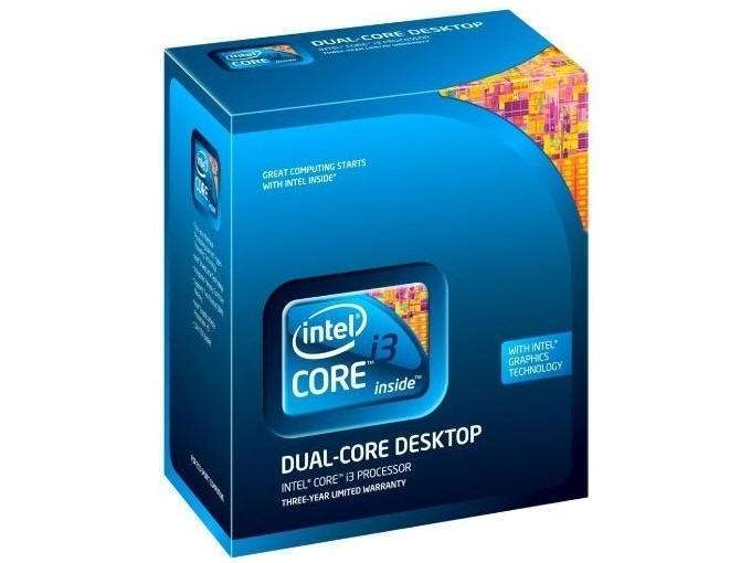 Intel Core i3 3,06GHz LGA1156 4MB i3-540 box processzor fotó, illusztráció : BX80616I3540