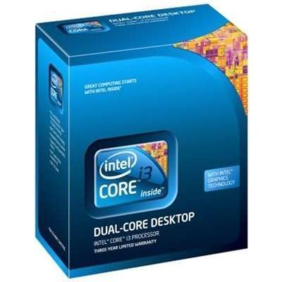 Intel Core i3 3,33GHz LGA1156 4MB i3-560 box processzor fotó, illusztráció : BX80616I3560