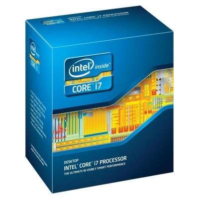 Intel processzor Core i7 3,40GHz LGA1155 8MB i7-2600 box processzor 3 év fotó, illusztráció : BX80623I72600