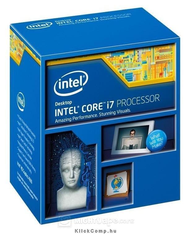 CPU Desktop Core i7-4930K Extreme Edition 3.4GHz, 12MB,S2011 box fotó, illusztráció : BX80633I74930KSR1AT