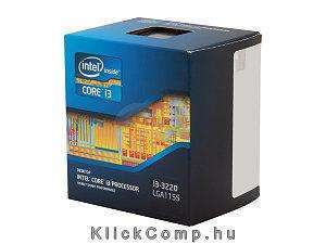 Intel Core i3 3,30GHz LGA1155 3MB i3-3220 box processzor fotó, illusztráció : BX80637I33220