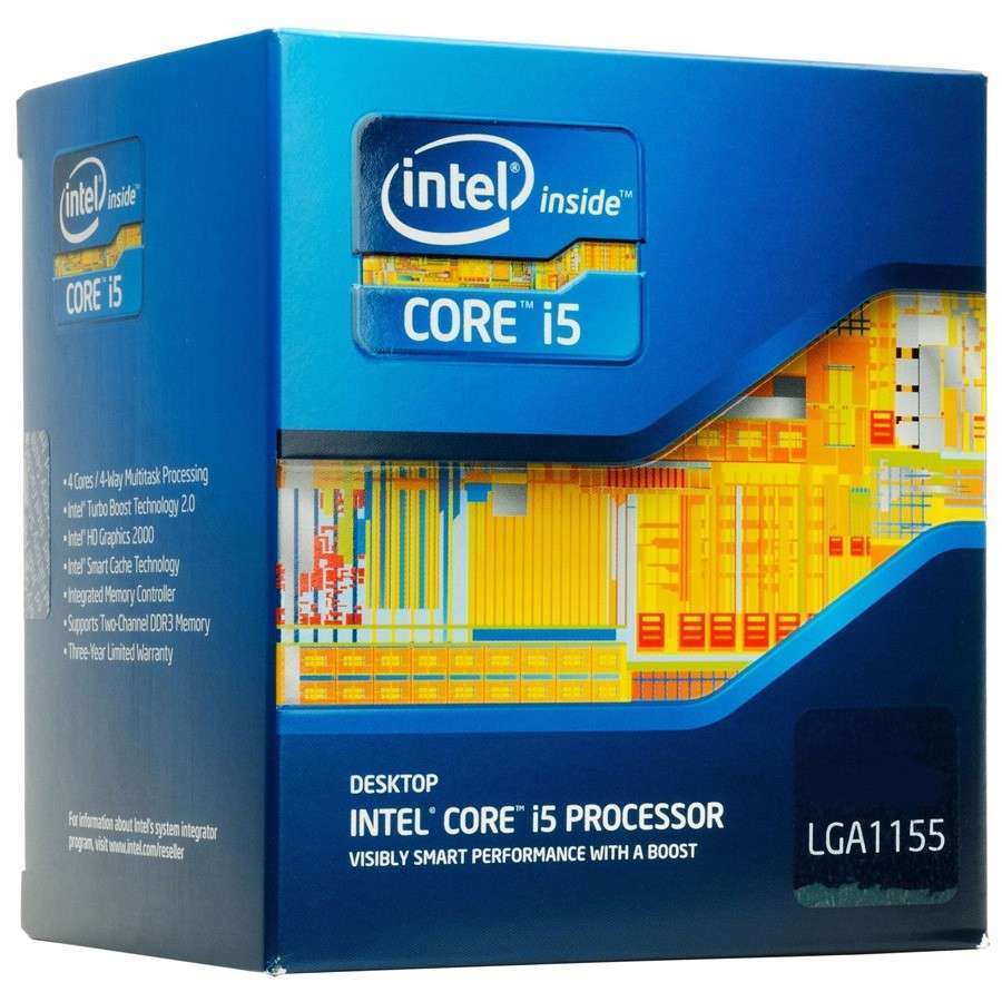 Intel Core i5 3,10GHz LGA1155 6MB i5-3450 box processzor fotó, illusztráció : BX80637I53450