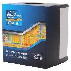 Intel Core i5 3,40GHz LGA1155 6MB i5-3570K box processzor fotó, illusztráció : BX80637I53570K