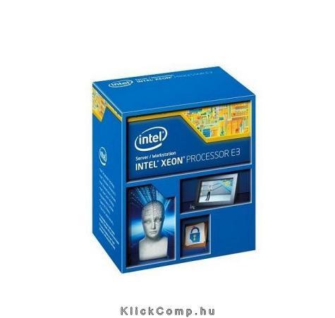 Intel Xeon Processor E3-1275v3 3.50 GHz CPU Server, 8 MB CPU Server, S1150 CPU fotó, illusztráció : BX80646E31275V3SR14S