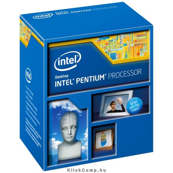 Intel Processzor Pentium Dual Core G3240 - 3,10GHz CPU Intel s1150 fotó, illusztráció : BX80646G3240