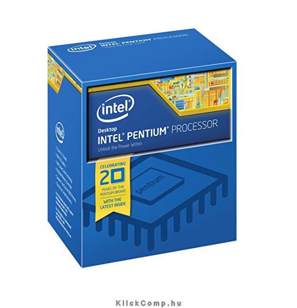 Intel Processzor Pentium Dual Core G3258 - 3,20GHz CPU Intel s1150 fotó, illusztráció : BX80646G3258