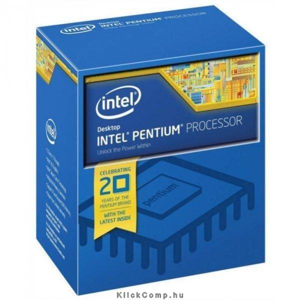 Processzor Intel Pentium DualCore 3,50GHz LGA1150 3MB G3460 box fotó, illusztráció : BX80646G3460