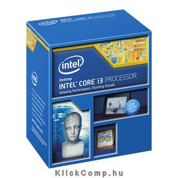 Intel Core i3-4150 3500Mhz 3MBL3 Cache 22nm 54W skt1150 Haswell BOX fotó, illusztráció : BX80646I34150